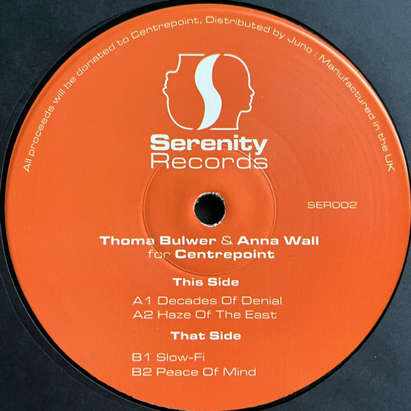 Thoma Bulwer & Anna Wall - Thoma Bulwer & Anna Wall For Centrepoint | Serenity Records (SER002) - main