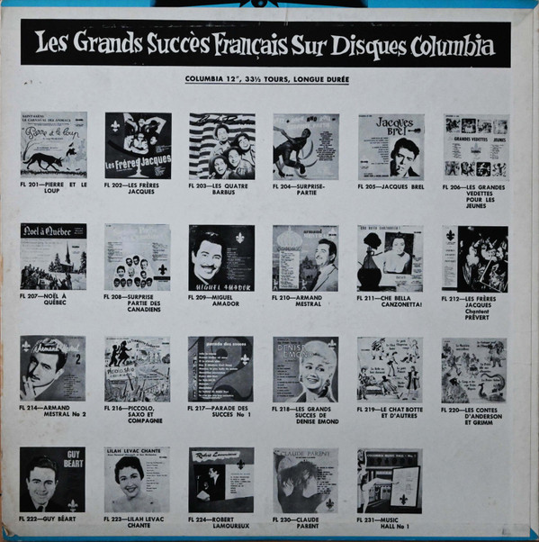 Jacques Brel - No. 2 | Columbia (FL 249) - 2