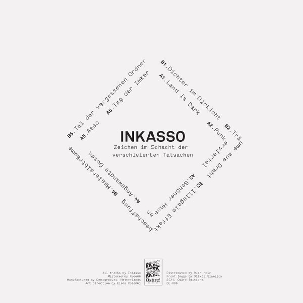 Inkasso - Zeichen Im Schacht Der Verschleierten Tatsachen | Osàre! Editions (OE-006) - 2 Inkasso - Zeichen Im Schacht Der Verschleierten Tatsachen | Osàre! Editions (OE-006) - 2