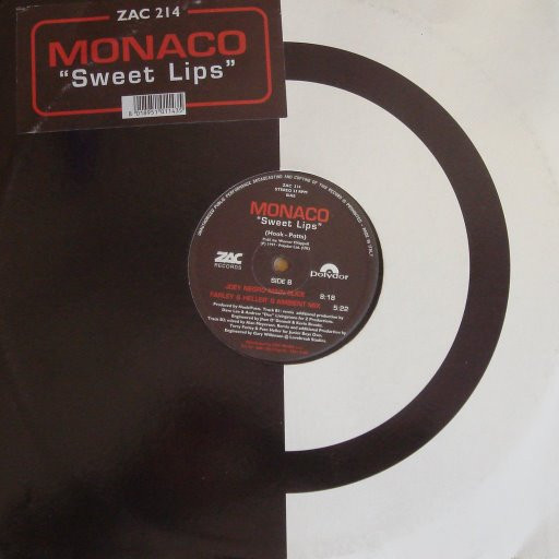 Monaco - Sweet Lips | Zac Records (ZAC 214)