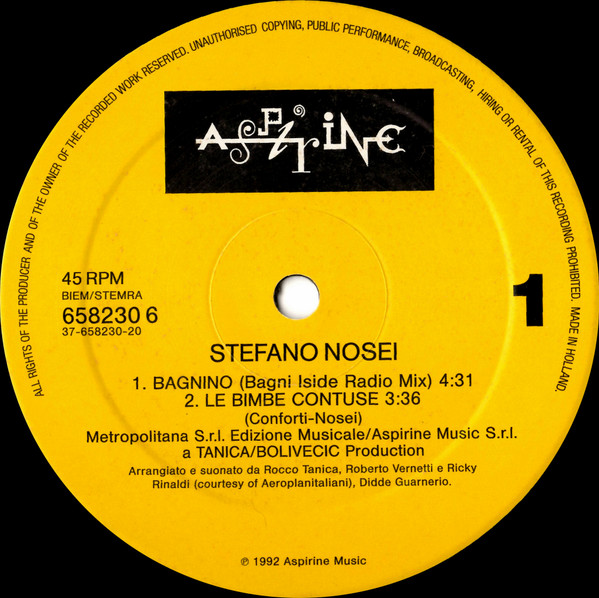Stefano Nosei - Bagnino | Aspirine (ASP 658230 6) - 3 Stefano Nosei - Bagnino | Aspirine (ASP 658230 6) - 3