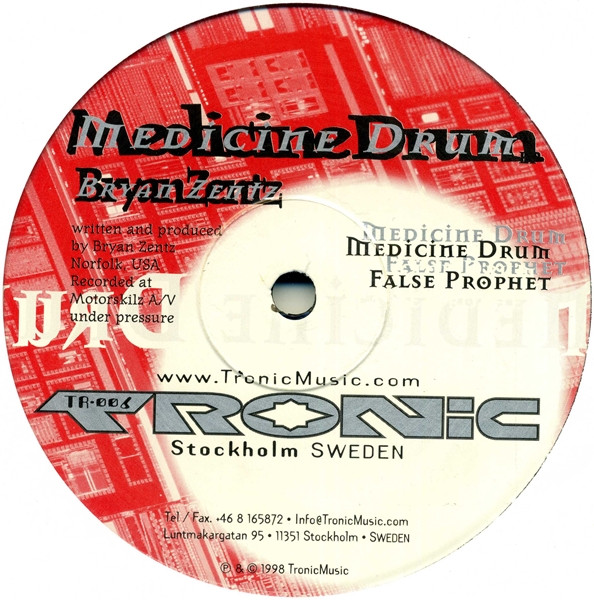 Bryan Zentz - Medicine Drum | Tronic (TR-006) - main