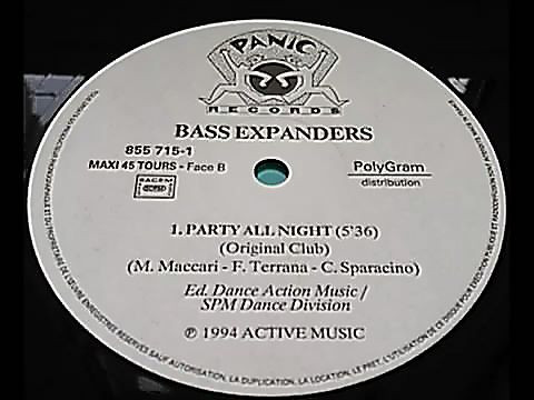 Bass Expanders - Party All Night | Panic Records (855 715-1) - 4
