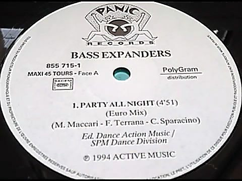 Bass Expanders - Party All Night | Panic Records (855 715-1) - 3