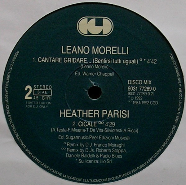Various - Italian Remix 2 | CGD (9031 77289-0) - 5