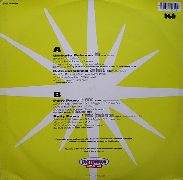 Various - Italian Remix | CGD (9031 75139-0) - 2