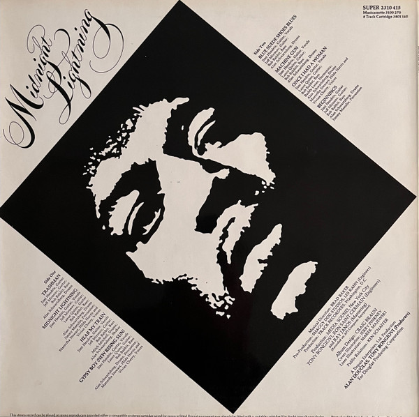 Jimi Hendrix - Midnight Lightning | Polydor (2310 415) - 2 Jimi Hendrix - Midnight Lightning | Polydor (2310 415) - 2