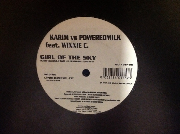 Karim vs. Poweredmilk Feat. Winnie C. - Girl Of The Sky | Stop And Go (GO 195195) - 3