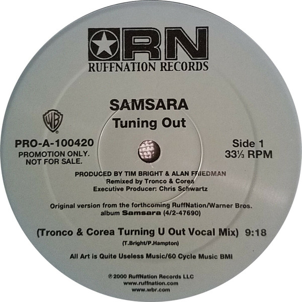 Samsara - Tuning Out | Ruffnation Records (PRO-A-100420)
