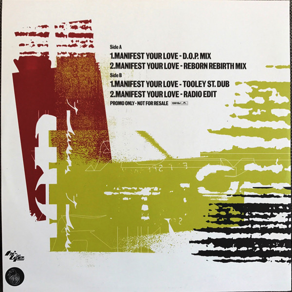 D.O.P. + Lorna Marshall - Manifest Your Love | Hi Life Recordings (12HI11DJ) - 2 D.O.P. + Lorna Marshall - Manifest Your Love | Hi Life Recordings (12HI11DJ) - 2