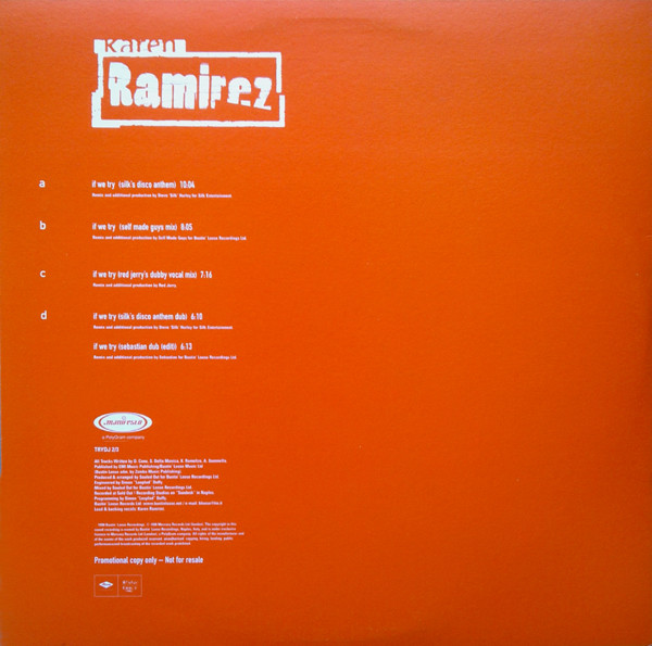 Karen Ramirez - If We Try | Manifesto (TRYDJ 2/3) - 2