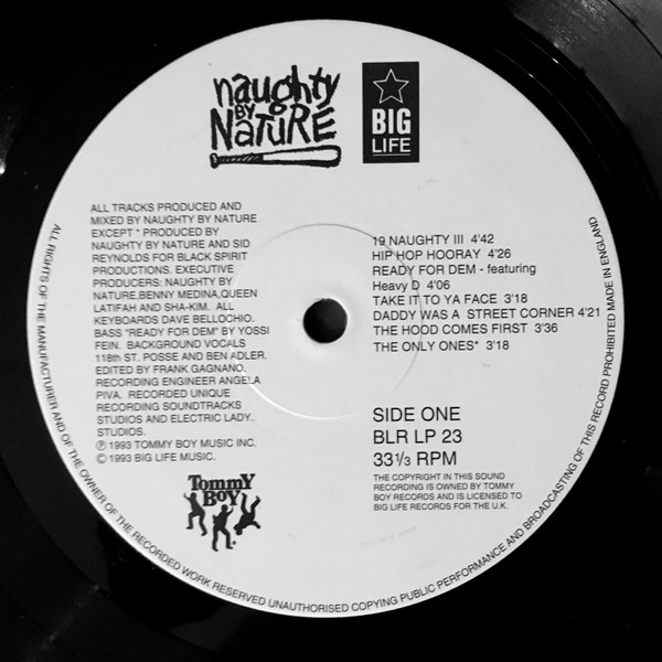 Naughty By Nature - 19 Naughty III | Big Life (BLR LP 23) - 3 Naughty By Nature - 19 Naughty III | Big Life (BLR LP 23) - 3