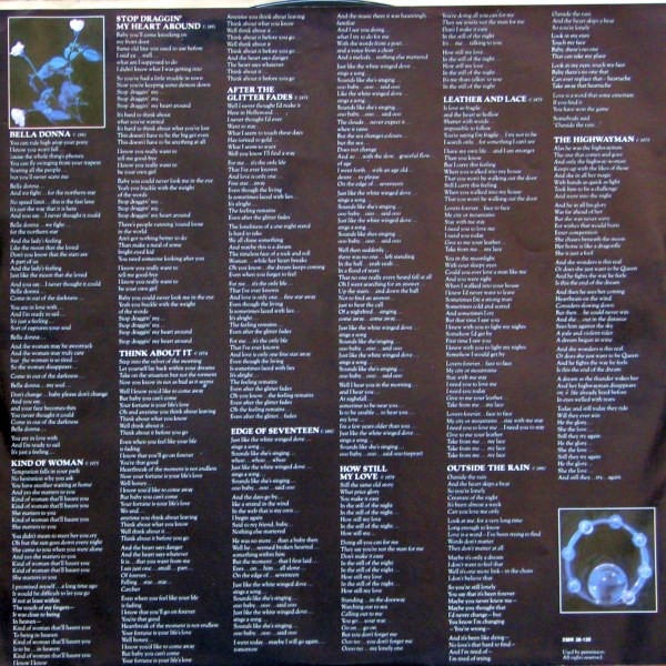 Stevie Nicks - Bella Donna | Modern Records (XMR 38-139) - 6