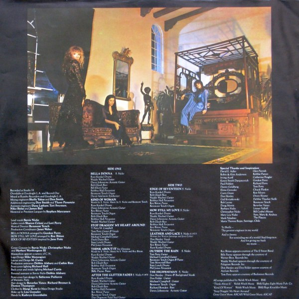 Stevie Nicks - Bella Donna | Modern Records (XMR 38-139) - 5
