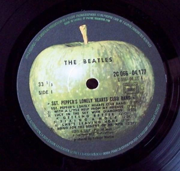 The Beatles - Sgt. Pepper's Lonely Hearts Club Band | Apple Records (2C 066 04177) - 4 The Beatles - Sgt. Pepper's Lonely Hearts Club Band | Apple Records (2C 066 04177) - 4