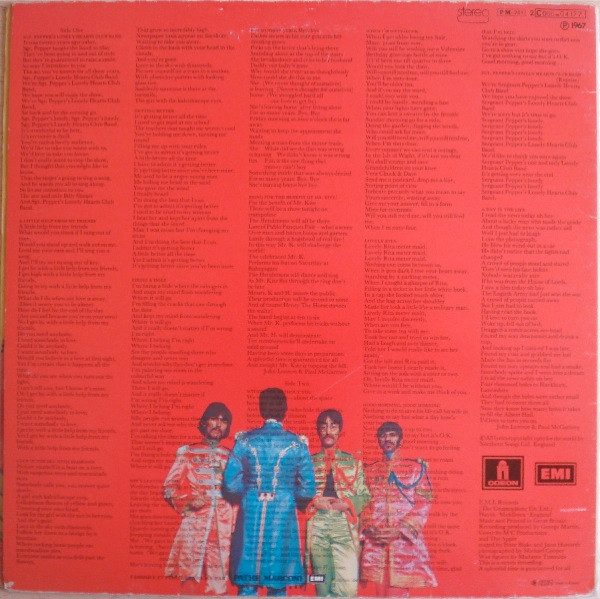 The Beatles - Sgt. Pepper's Lonely Hearts Club Band | Apple Records (2C 066 04177) - 3 The Beatles - Sgt. Pepper's Lonely Hearts Club Band | Apple Records (2C 066 04177) - 3