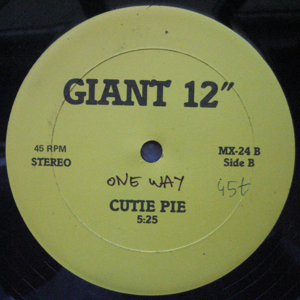 Zapp / One Way - More Bounce To The Ounce / Cutie Pie | Giant (MX-24) - 2