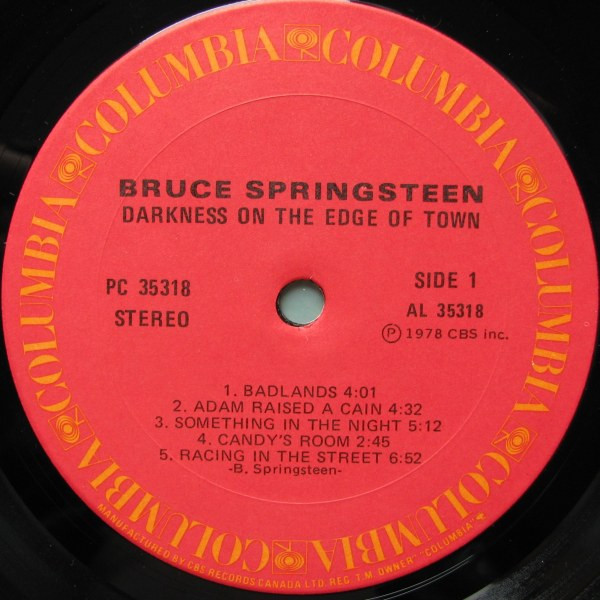 Bruce Springsteen - Darkness On The Edge Of Town | Columbia (PC 35318) - 3 Bruce Springsteen - Darkness On The Edge Of Town | Columbia (PC 35318) - 3