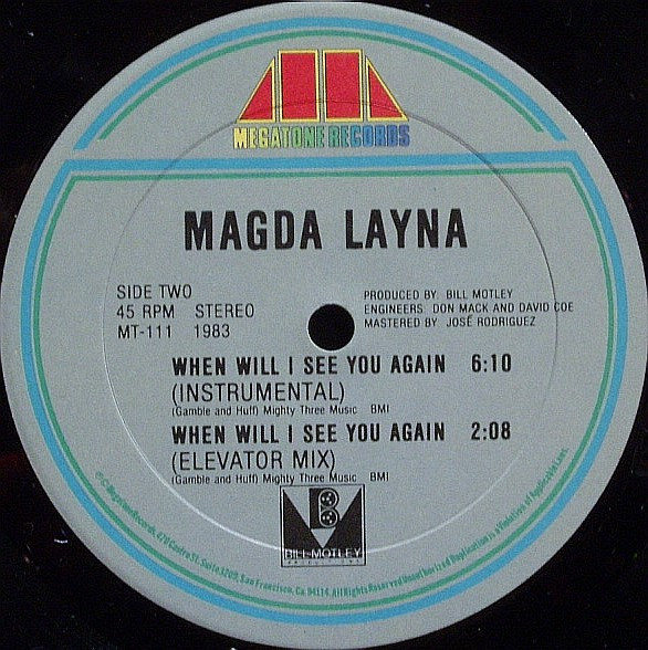 Magda Layna - When Will I See You Again | Megatone Records (MT-111) - 4