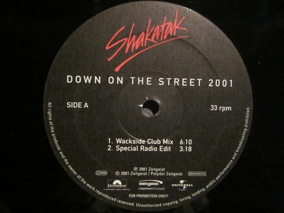 Shakatak - Down On The Street 2001 | Zeitgeist (none) - 2