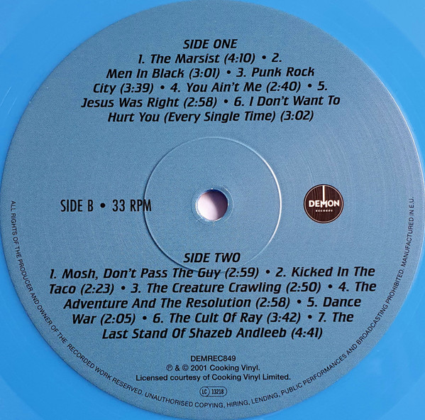 Frank Black - The Cult Of Ray | Demon Records (DEMREC849) - 4 Frank Black - The Cult Of Ray | Demon Records (DEMREC849) - 4