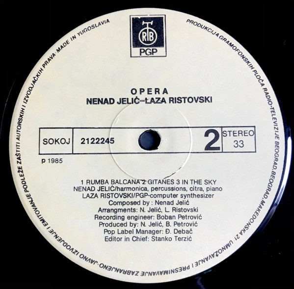 Nenad Jelić - Laza Ristovski - Opera | PGP RTB (2122245) - 4 Nenad Jelić - Laza Ristovski - Opera | PGP RTB (2122245) - 4