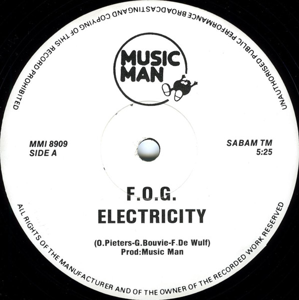 F.O.G - Electricity | Music Man Records (MMI 8909) - 2