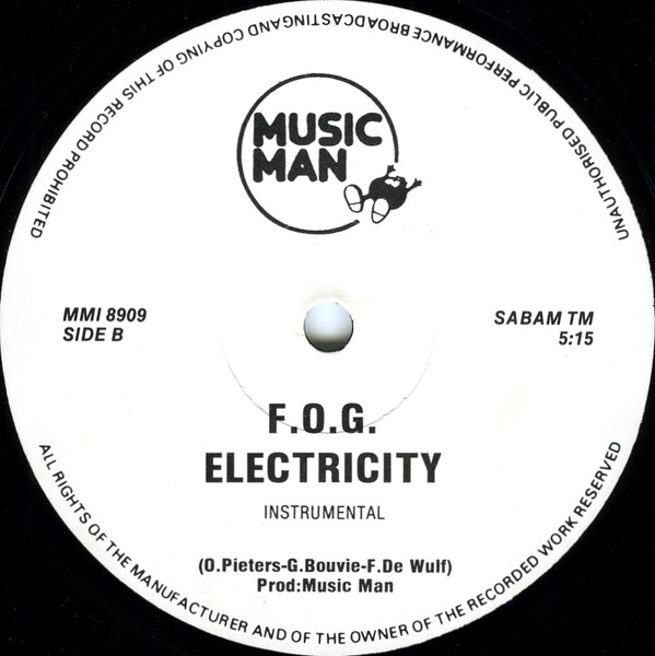 F.O.G - Electricity | Music Man Records (MMI 8909) - 3