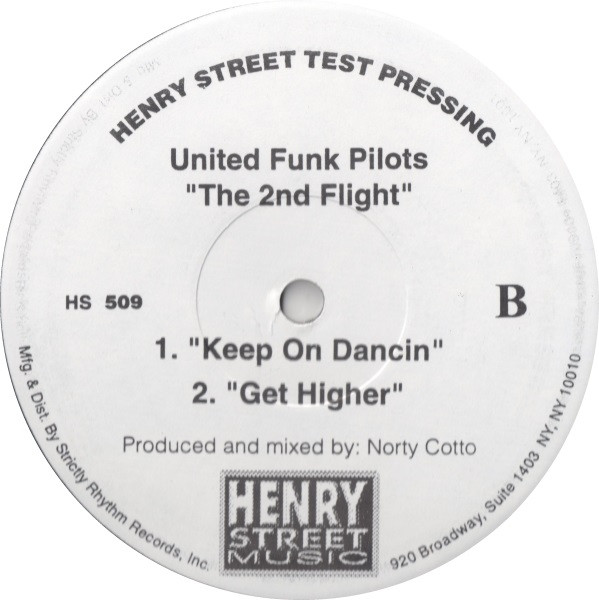 United Funk Pilots - The 2nd Flight | Henry Street Music (HS 509) - 2 United Funk Pilots - The 2nd Flight | Henry Street Music (HS 509) - 2