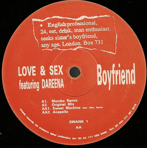 Love & Sex Featuring Dareena - Boyfriend | Swank (SWANK 1) - 2