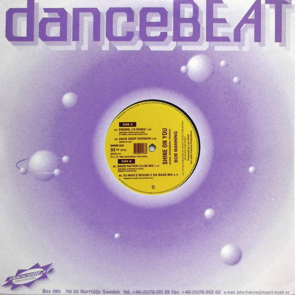 Bob Manning - Shine On You | DanceBeat Records (SNDB1202) - 4 Bob Manning - Shine On You | DanceBeat Records (SNDB1202) - 4