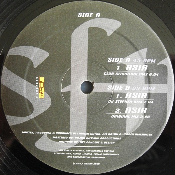 DJ Zagros & Pacific Feat. JVS - Asia | SFH (SFH 008) - 4
