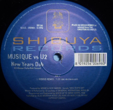 Musique vs. U2 - New Years Dub | NoiseMaker (NM 026) - 6