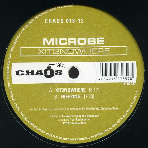 Microbe - Xit2Nowhere | Chaos Records (CHAOS 018-12) - 2