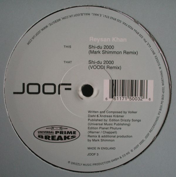 Reysan Khan - Shi-du 2000 | Joof Recordings (JOOF 3) - main