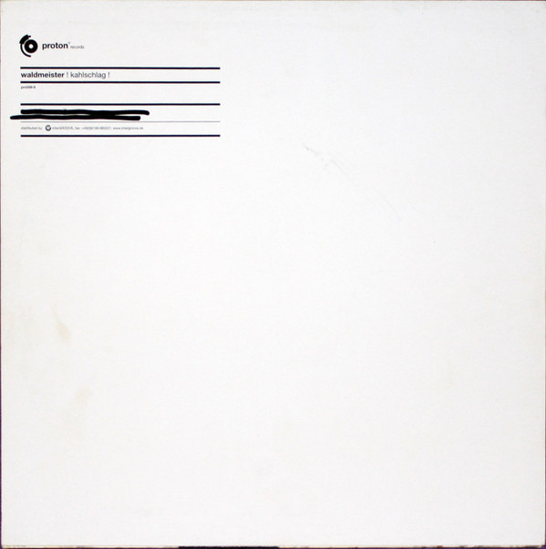 Waldmeister - ! Kahlschlag ! | Proton Records (pro008-6) - 2 Waldmeister - ! Kahlschlag ! | Proton Records (pro008-6) - 2