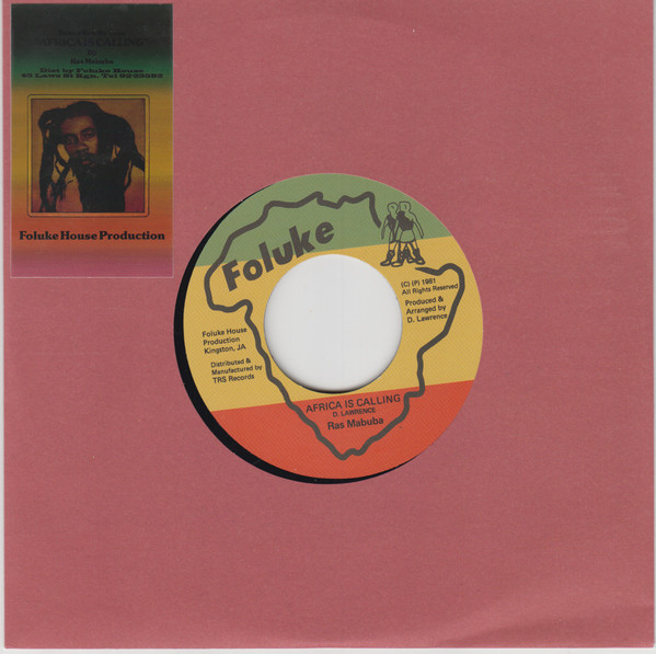 Ras Mabuba - Africa Is Calling | Foluke (TRS-FOLUKE-1) - 3