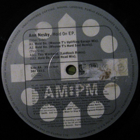 Ann Nesby - Hold On EP | AM:PM (582 233-1) - 4 Ann Nesby - Hold On EP | AM:PM (582 233-1) - 4
