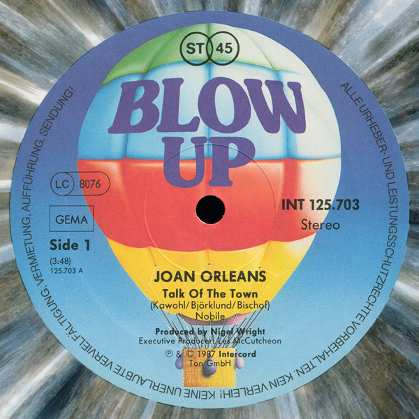 Joan Orleans - Talk Of The Town | Blow Up (INT 125.703) - 3 Joan Orleans - Talk Of The Town | Blow Up (INT 125.703) - 3