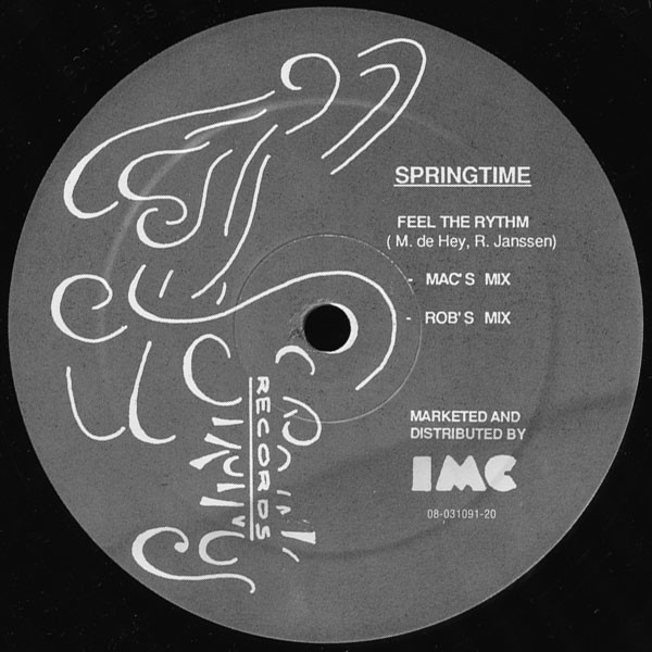 DJ Mac  &  DJ Rob - Feel The Rythm | Spring Records (SR 67 50015) - 3