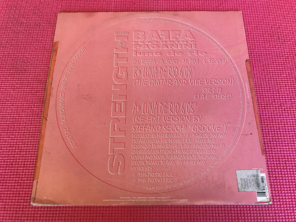 Baffa Featuring Paganini - Luna De Rio | Strength Records (STR 012) - main Baffa Featuring Paganini - Luna De Rio | Strength Records (STR 012) - main