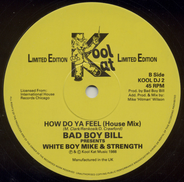 Bad Boy Bill Presents White Boy Mike & Strength - How Do Ya Feel | Kool Kat (KOOL DJ 2) - 2 Bad Boy Bill Presents White Boy Mike & Strength - How Do Ya Feel | Kool Kat (KOOL DJ 2) - 2