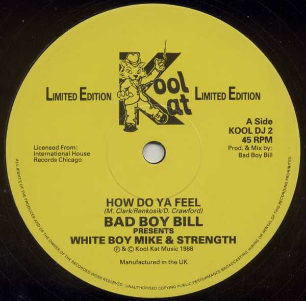 Bad Boy Bill Presents White Boy Mike & Strength - How Do Ya Feel | Kool Kat (KOOL DJ 2) - main Bad Boy Bill Presents White Boy Mike & Strength - How Do Ya Feel | Kool Kat (KOOL DJ 2) - main