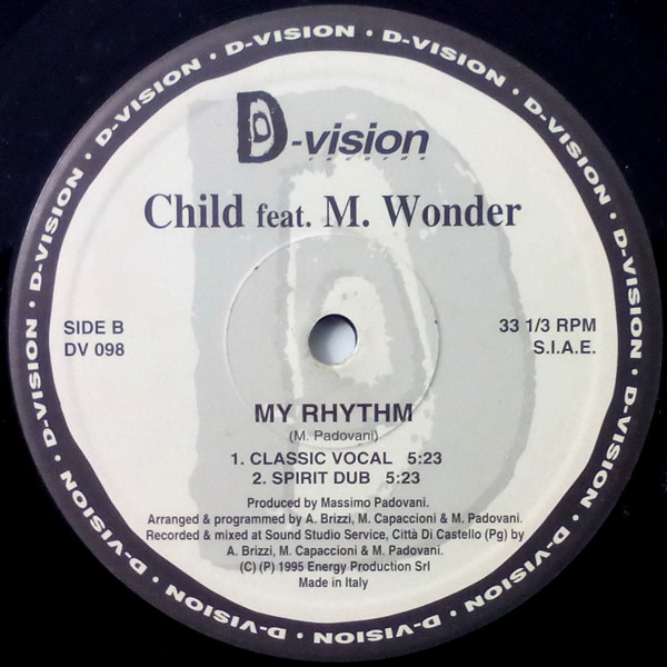 Child - My Rhythm | D:vision Records (DV 098) - 4