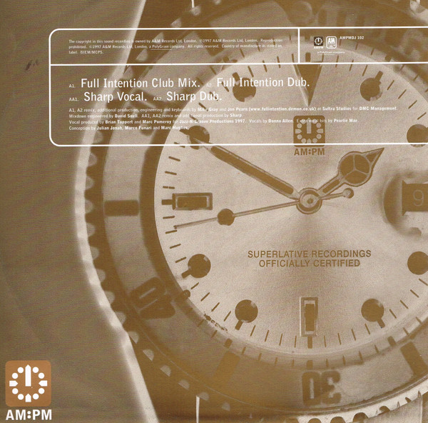 Saturday (Full Intention / Sharp Mixes)