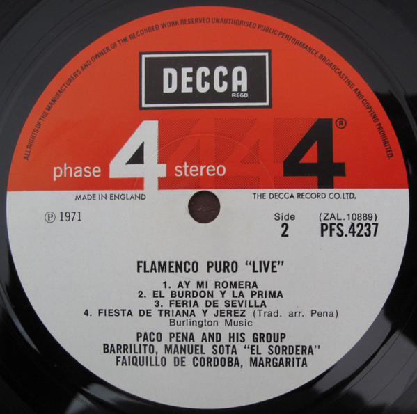 Flamenco Puro "Live"