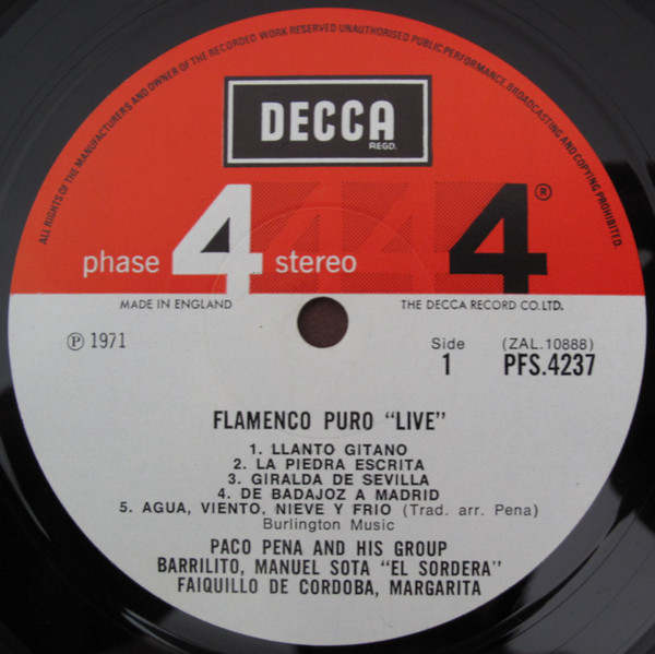 Flamenco Puro "Live"
