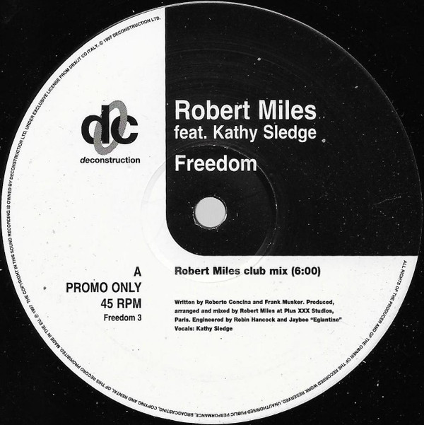 Robert Miles Feat. Kathy Sledge - Freedom | Deconstruction (Freedom 3)
