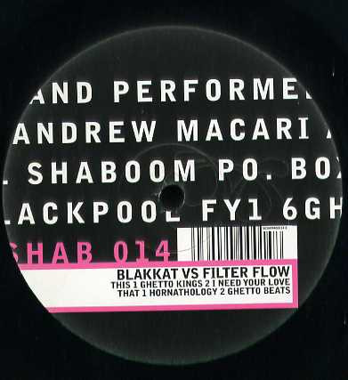 Blakkat vs. Filter Flow - Blakkat vs. Filter Flow | Shaboom Records (SHAB 014) - main Blakkat vs. Filter Flow - Blakkat vs. Filter Flow | Shaboom Records (SHAB 014) - main