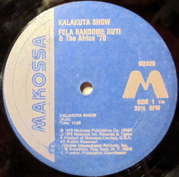 Fela & Africa 70 - Kalakuta Show | Makossa (M2320) - 3